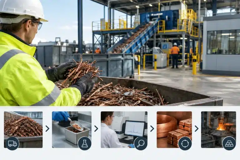 Co zakład próbkowania miedzi w Northfleet oznacza dla posiadaczy złomu? — Zakład próbkowania miedzi w Northfleet: co powinni wiedzieć posiadacze złomu